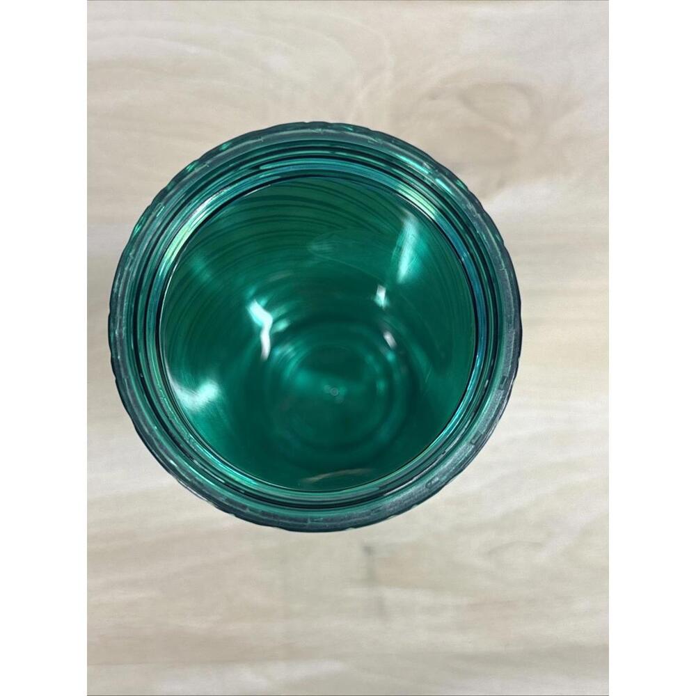 Starbucks Winter 2022 Swirl Textured 16oz Cold Drink Tumbler with lid New Green - Picture 6 of 7